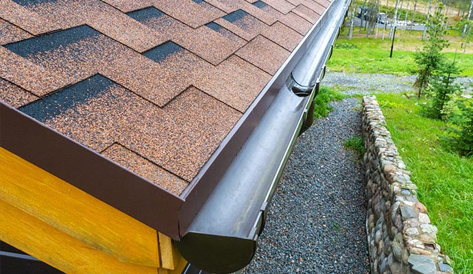 Seamless Gutter style in Rockwall & Mesquite, TX